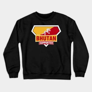 Bhutan Supporter Crewneck Sweatshirt